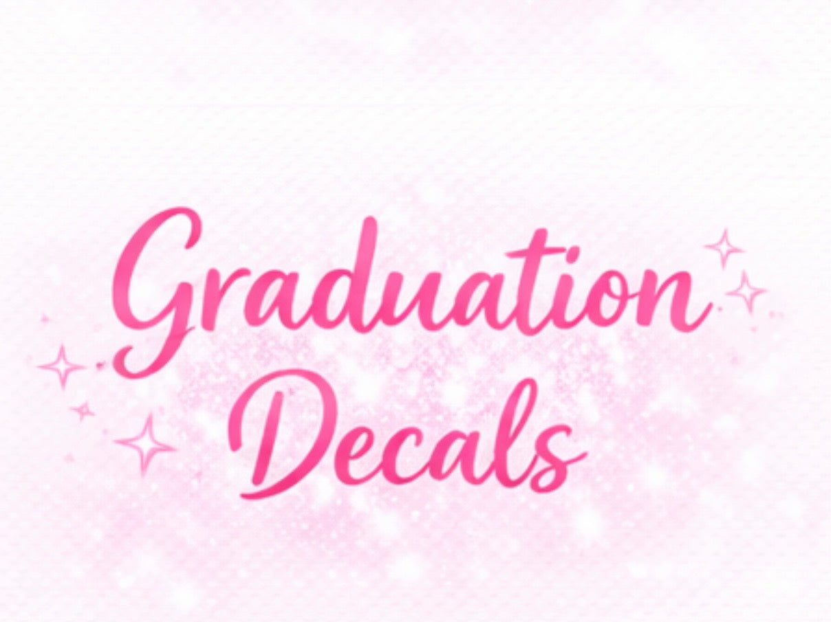 Graduation Decals