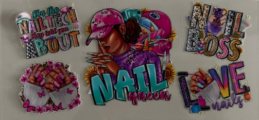 Nail Tech Decal