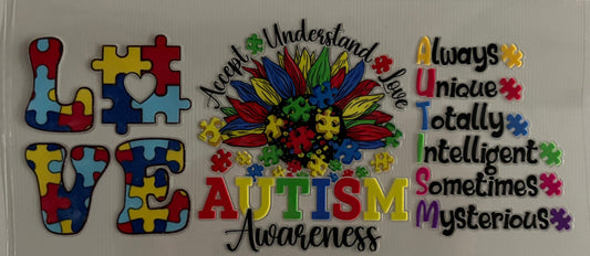 Autism Awareness Decal