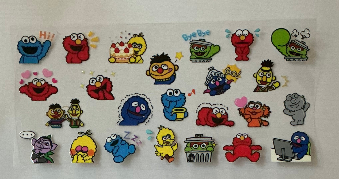 Sesame Street Chibi Emoji