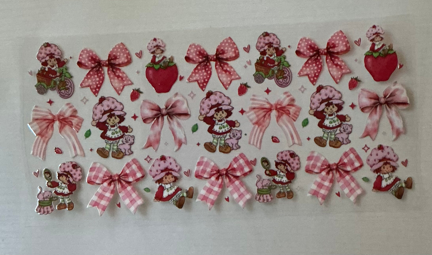Strawberry Shortcake Bows