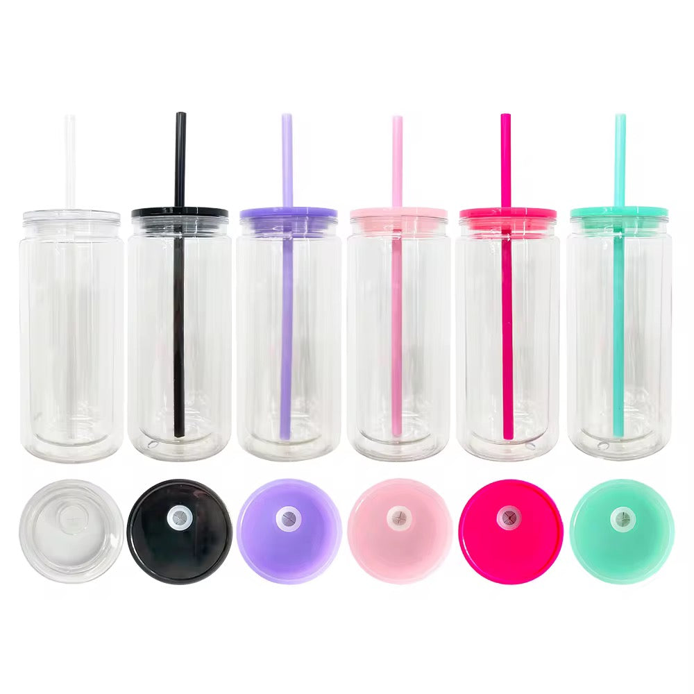 16oz Acrylic SnowGlobe Tumbler