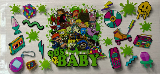 90s Baby Nostalgia Decal