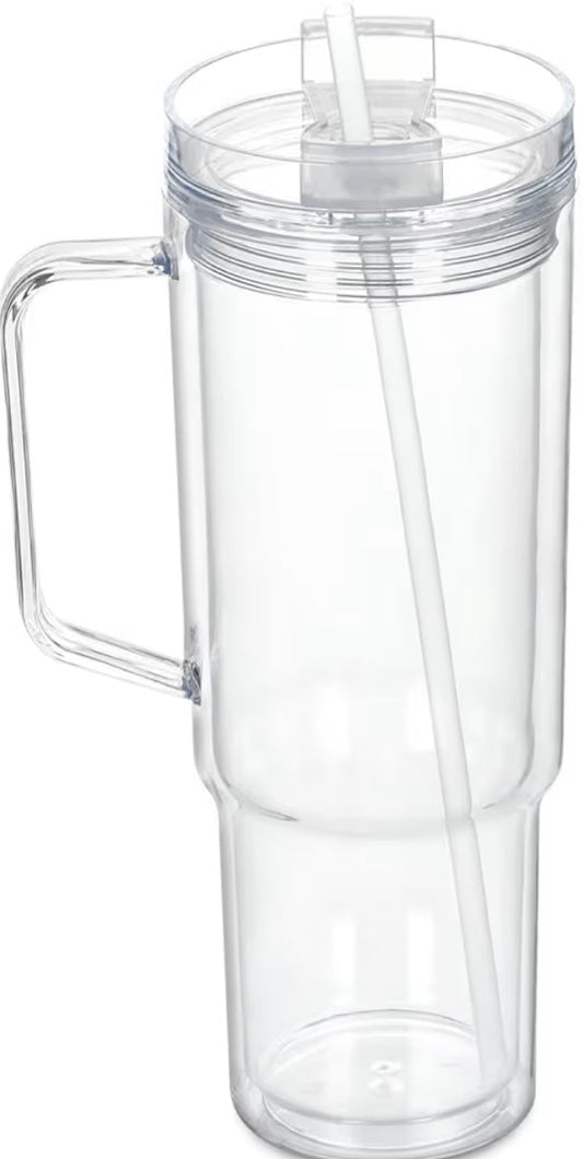 40oz Snow Globe Tumbler