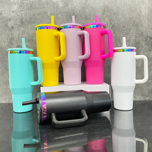 Leakproof 40 Stainless Steel Tumbler