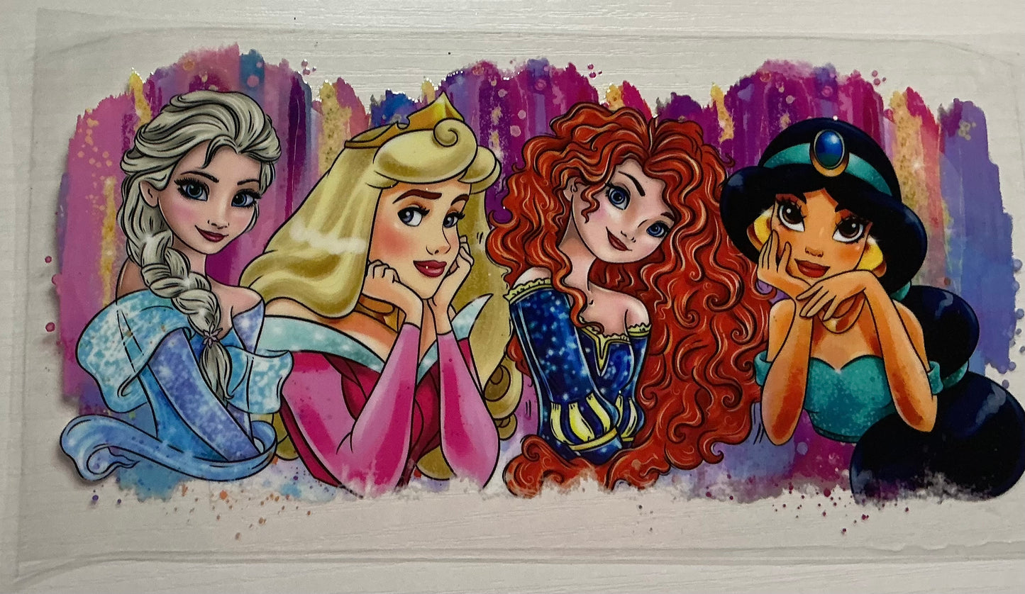 Disney Princesses Watercolor