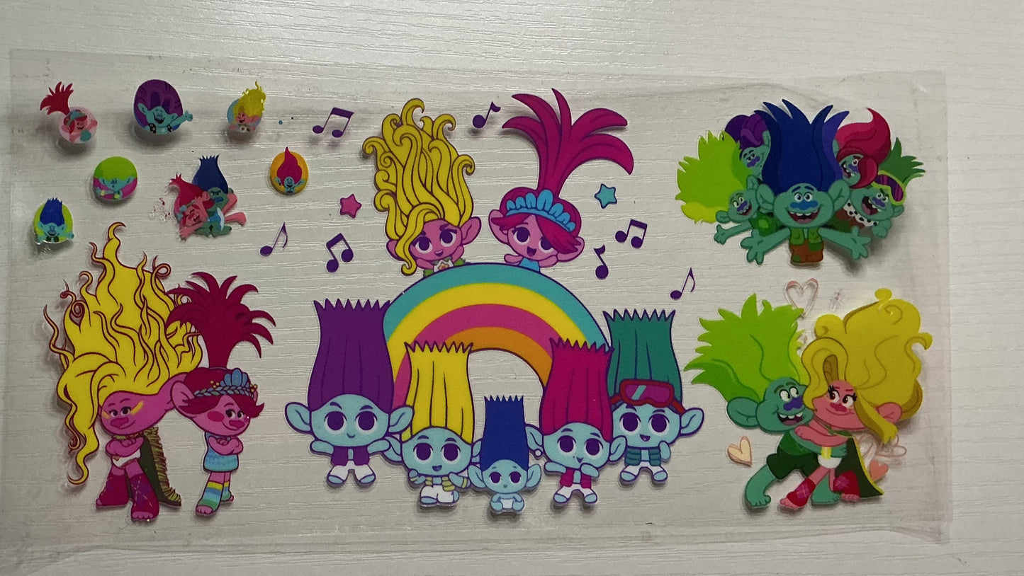 Trolls Band Together Character Decal