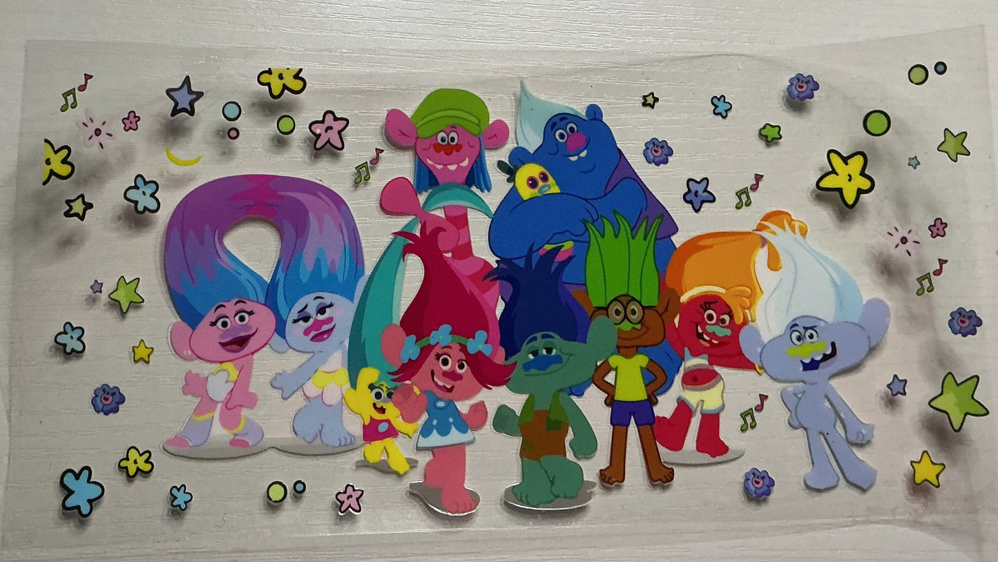 Trolls World Tour Character Decal