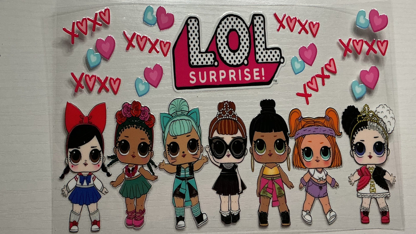 LOL Surprise Character Decal