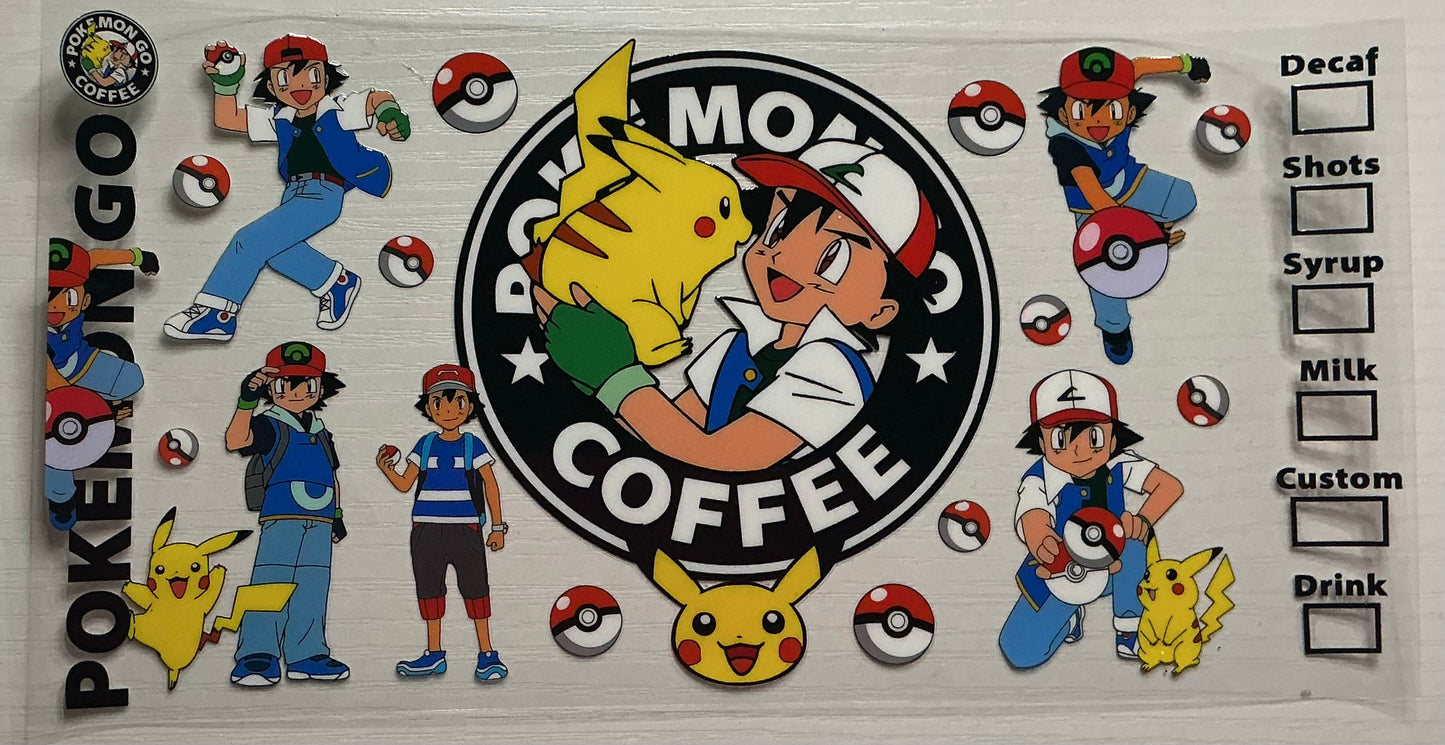 Pokemon Go Coffee Ash & Pikachu