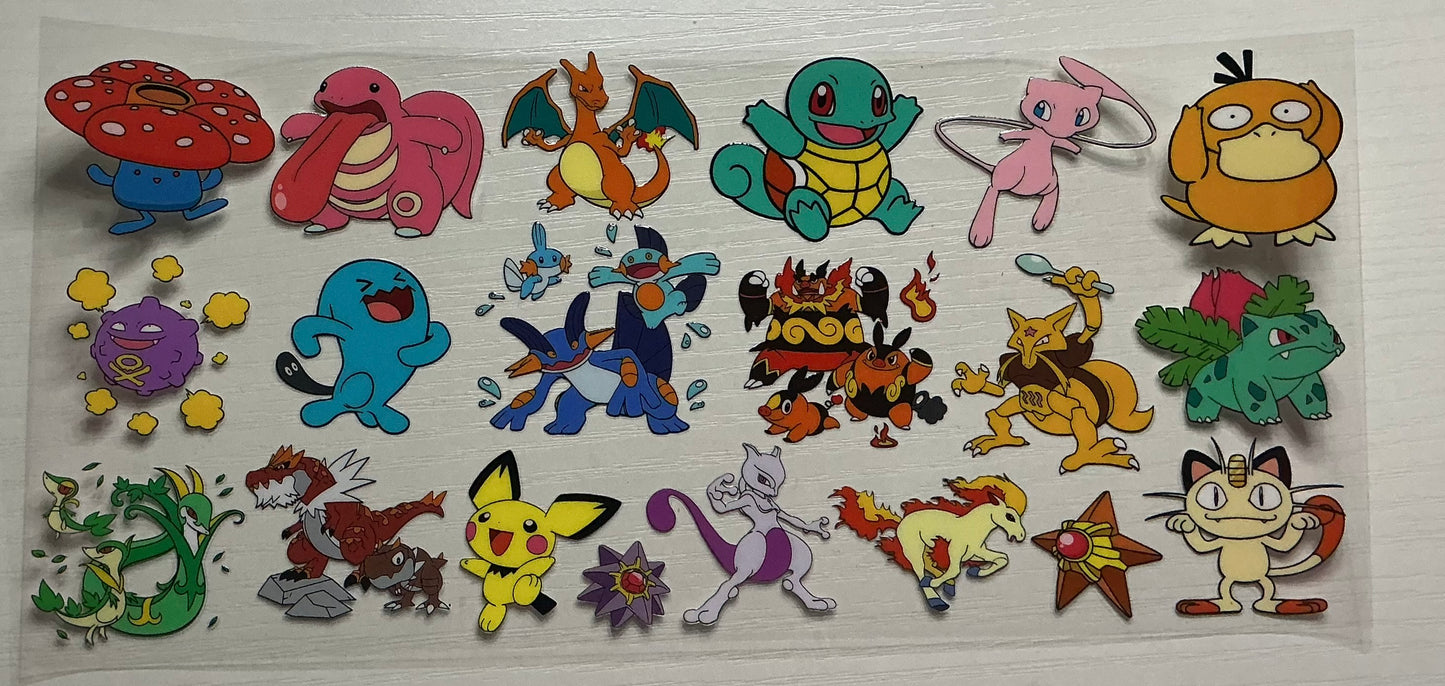 Pokemon Generation 1 Sheet