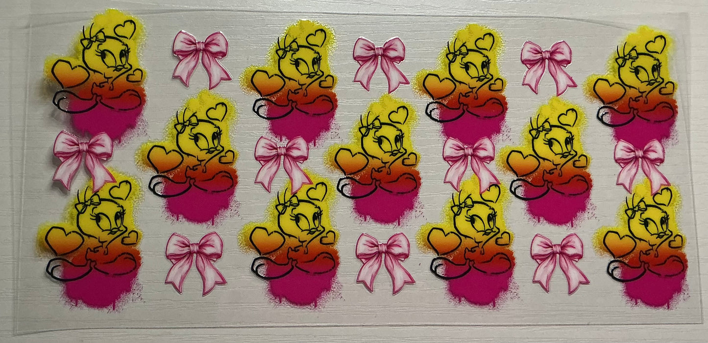Tweety with Heart & Bow