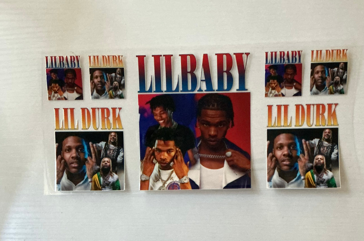 Lil Baby & Lil Durk Tumbler Wrap