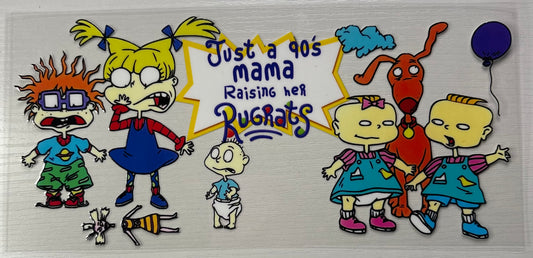 90s Mama Rugrats Tumbler Wrap